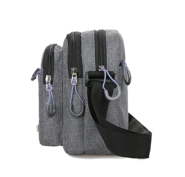 Men's diagonal cross bag, single shoulder commuting cloth bag, men's bag, winter fashion backpack, men's bag