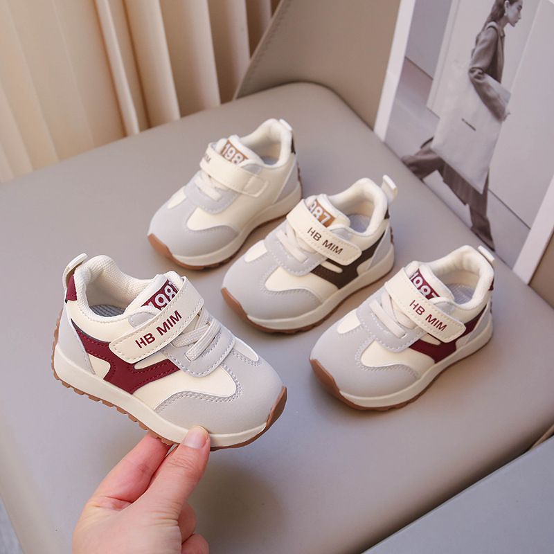 Spring and Autumn Baby Soft soled Non slip Sneakers Sneakers, Breathable Sneakers for Boys and Girls Aged 1 to 3, Baby Shoes