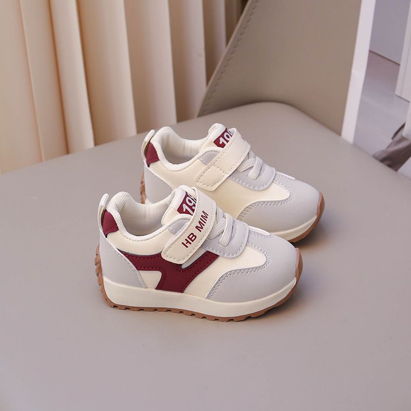 Spring and Autumn Baby Soft soled Non slip Sneakers Sneakers, Breathable Sneakers for Boys and Girls Aged 1 to 3, Baby Shoes