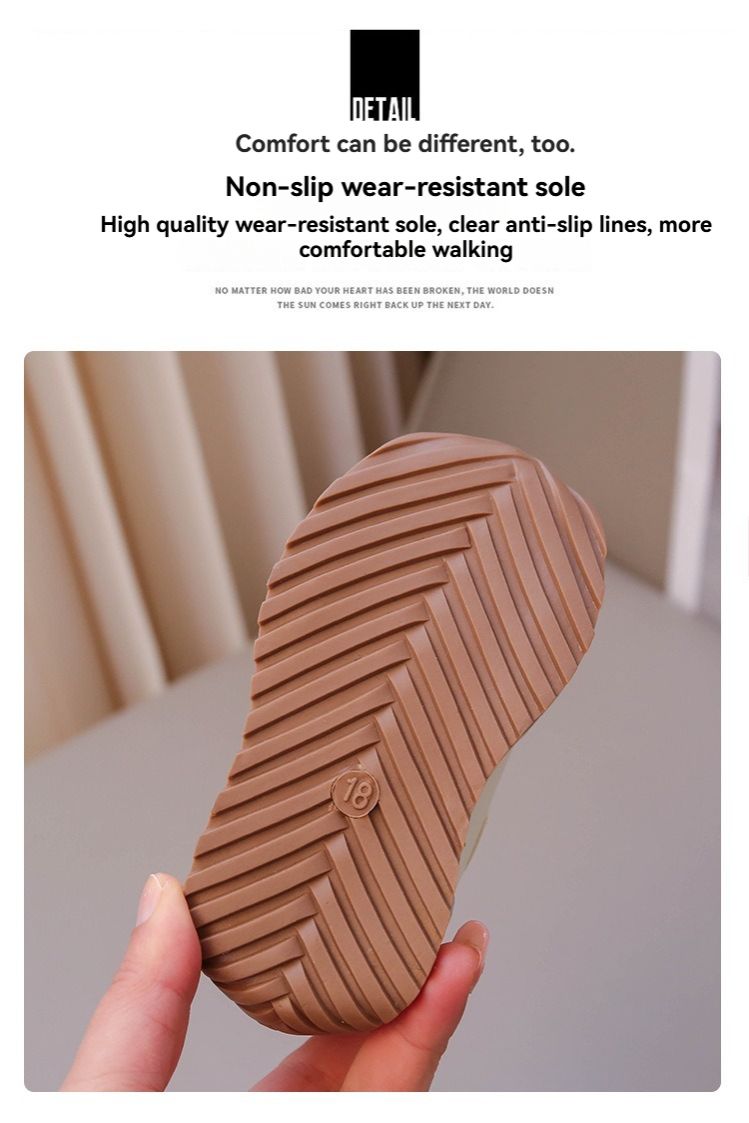 Spring and Autumn Baby Soft soled Non slip Sneakers Sneakers, Breathable Sneakers for Boys and Girls Aged 1 to 3, Baby Shoes
