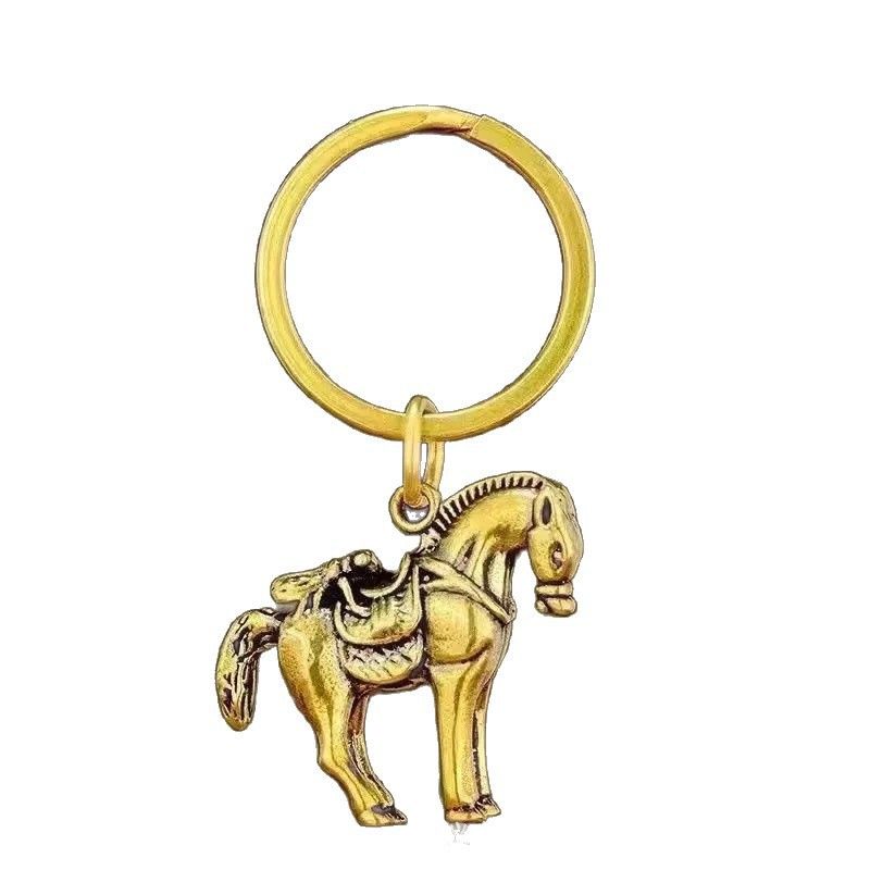 New Retro Win Now Wealth Attraction Keychain Fashion Accessories Keychain Bag Pendant Couple Accessories