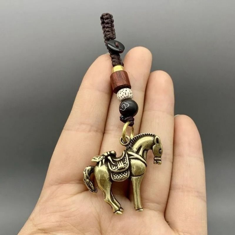 New Retro Win Now Wealth Attraction Keychain Fashion Accessories Keychain Bag Pendant Couple Accessories