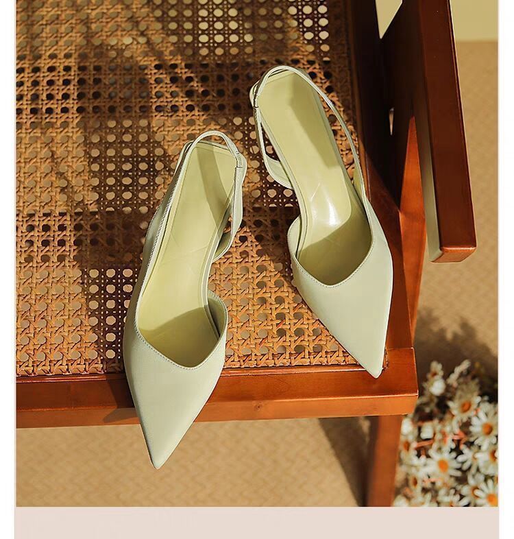 Women's comfortable and durable high heels sandals women's banquet single shoes toe sandals pointed high heels women's shoes