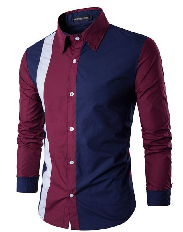 Men's wear-resistant and wrinkle resistant long sleeved shirt, casual long sleeved cardigan, men's lapel