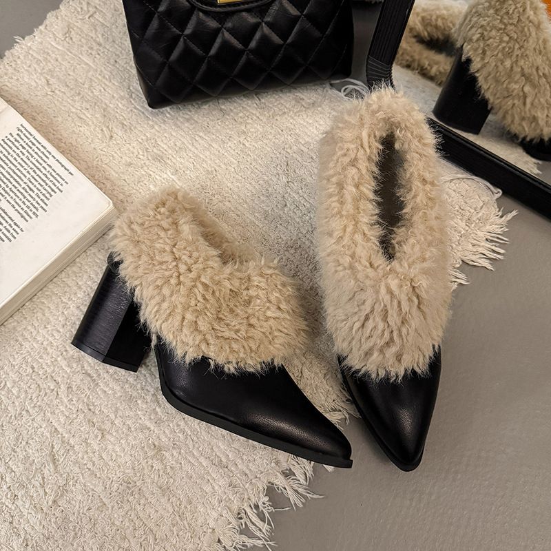 New Arrival: Women's Fashionable Non-Slip Ankle Boots, High-Heeled Boots, Women's Ankle Boots, Women's Short Boots