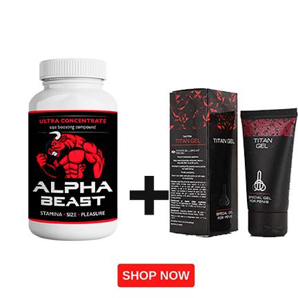 Alpha Beast + Titan Gel Tantra Combo – Ultimate Male Performance Pack | Stamina, Libido & Enlargement Support