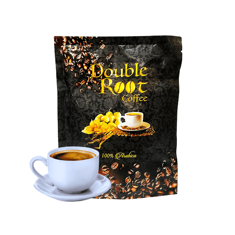 Double Root Coffee – Natural Energy | Stamina Booster | Premium Instant Coffee view 2