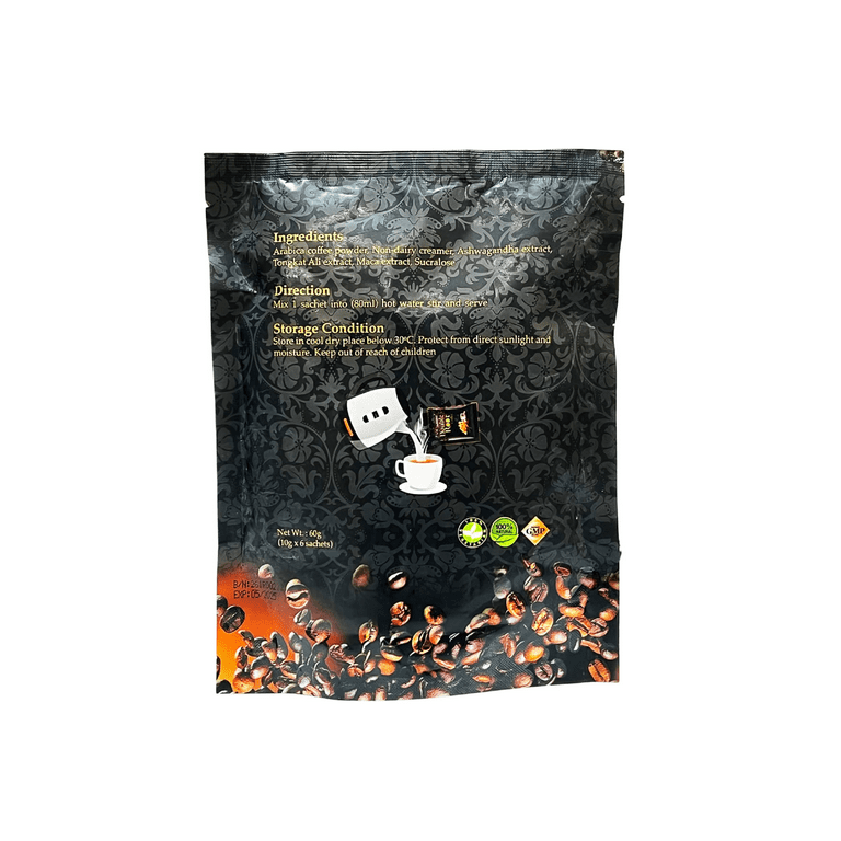 Double Root Coffee – Natural Energy | Stamina Booster | Premium Instant Coffee view 8