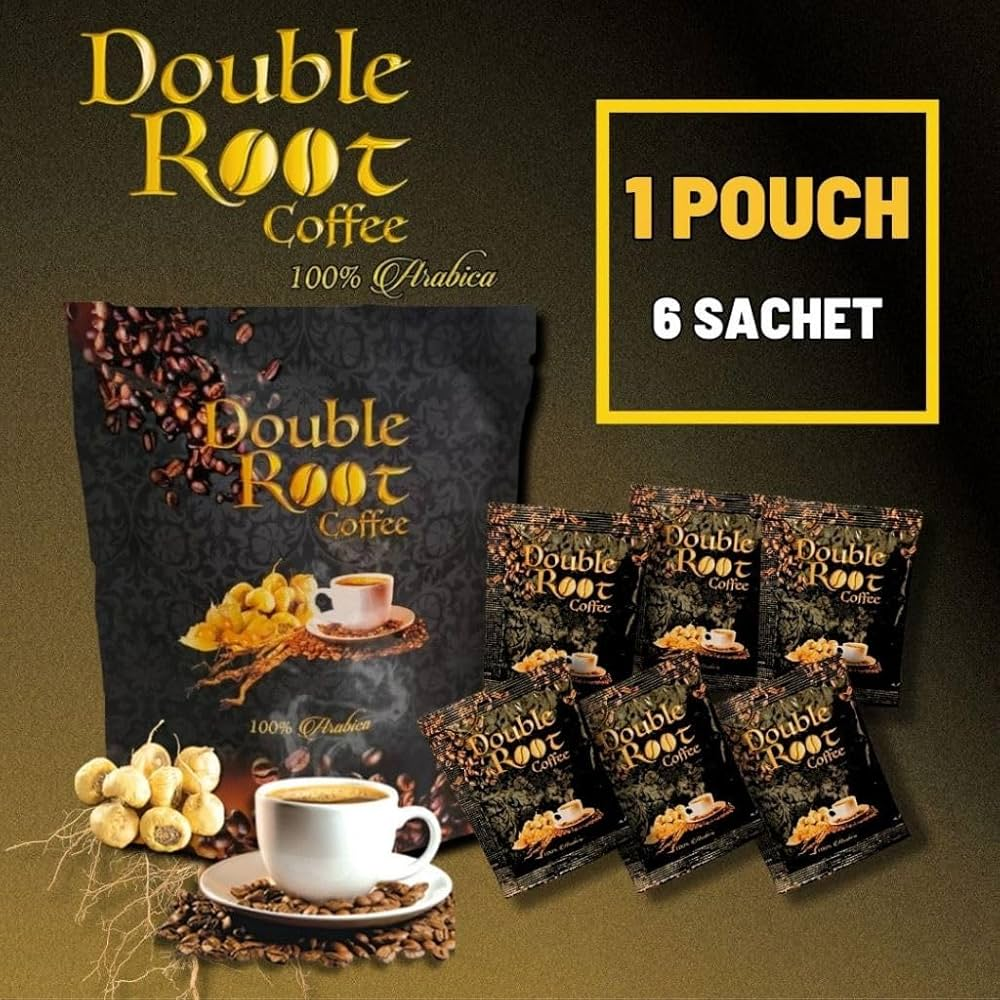Double Root Coffee – Natural Energy | Stamina Booster | Premium Instant Coffee