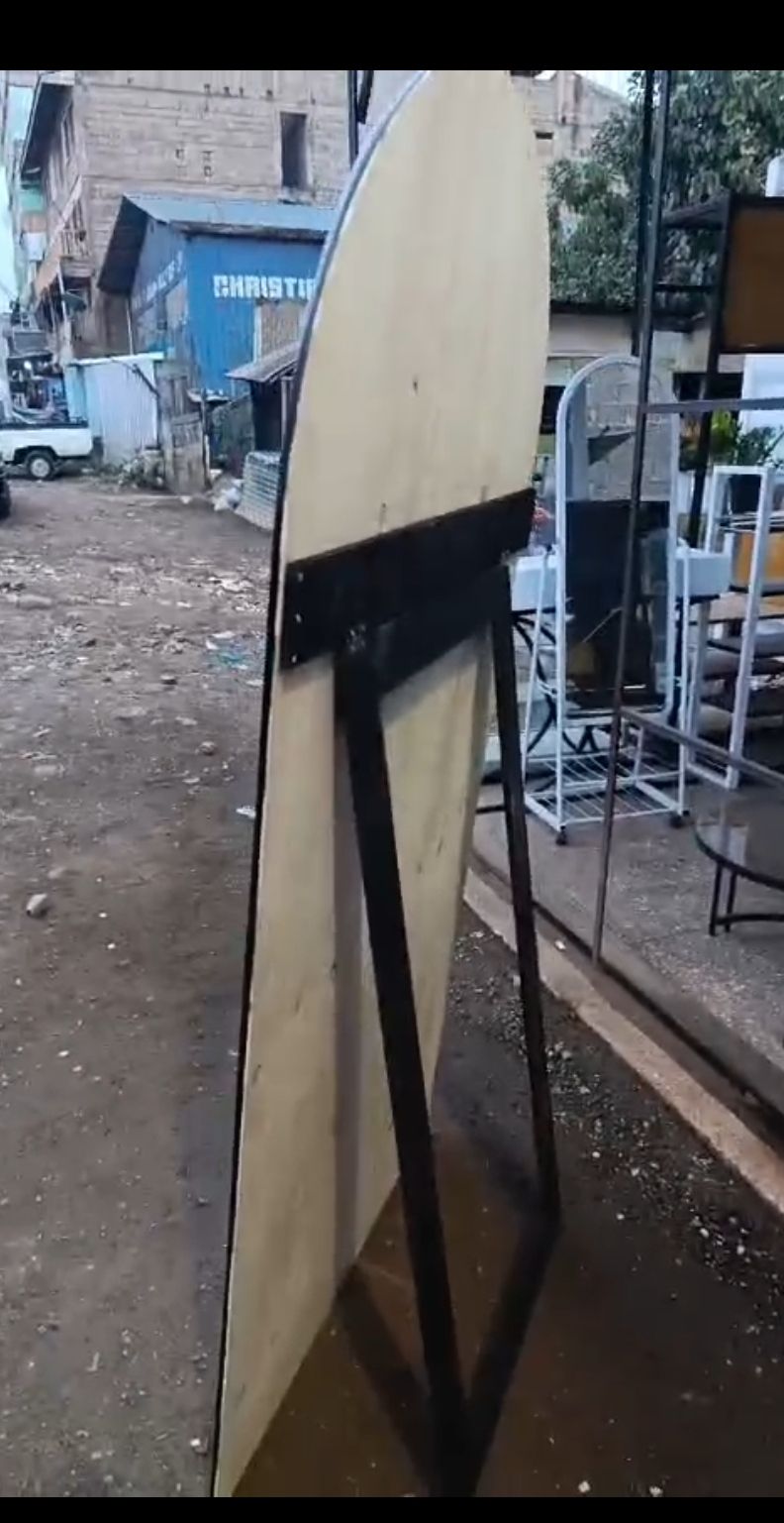 Modern arched,full length wall mirror 6 by 2.5 FT