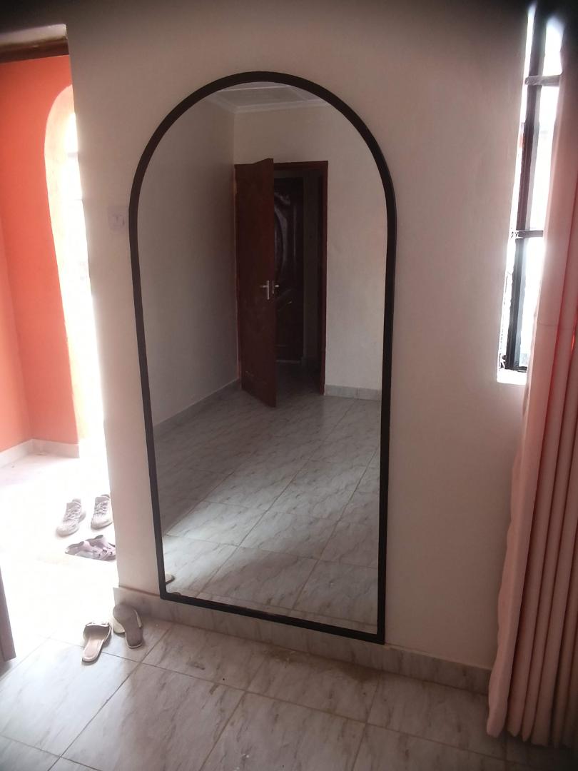 Modern Arch Wall Mirror 86×176 cm – Full Body Decorative Mirror with Strong Frame