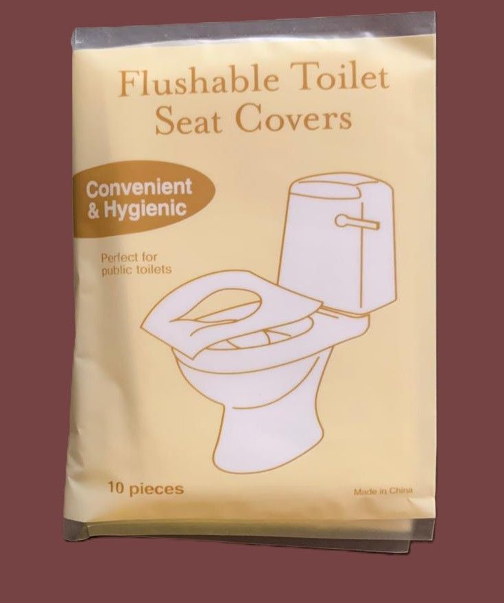 70pcs Flushable Toilet Seat Cover