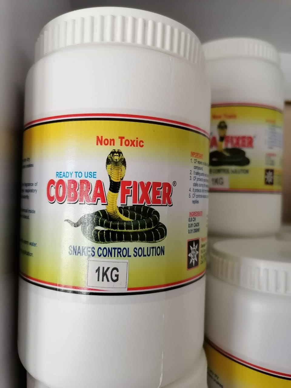 Snake Rpl Fixer Best price for SNAKE REPELLENT COBRA FIXER Color-White 1001503969
