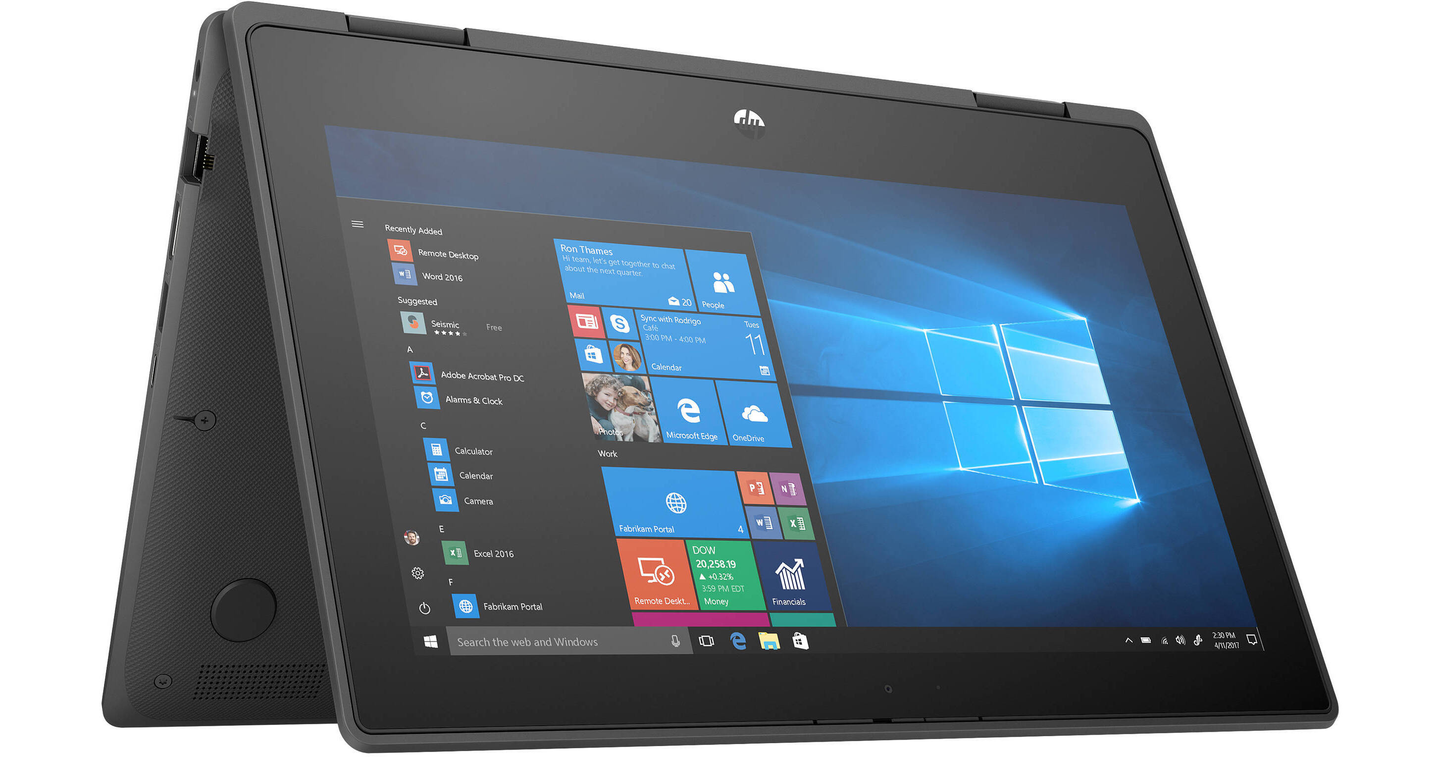 Clean & Professional hp 11 g5 EE x360 Touchscreen Laptop – Celeron, 4GB RAM, 128GB SSD STORAGE (Convertible 2-in-1)12 inches