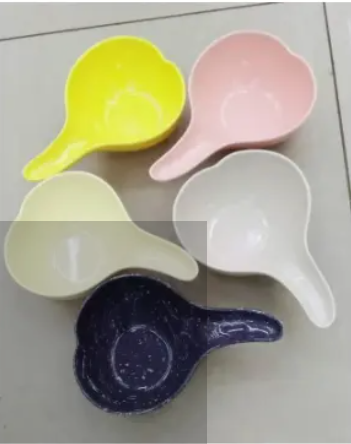 1pc Colourful Melamine Calabash Mug For Serving Porridge /Uji, Broth & Soup, and General Dining