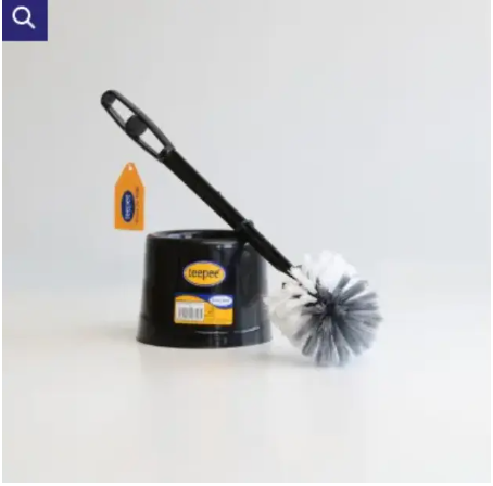 (Today only !!!) Toilet brush caddy set durable pp material for effective toilet cleaning Household cleaning tool accessory.