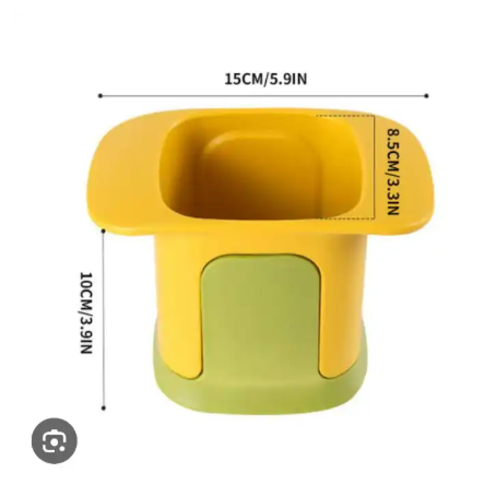 MULTIFUNCTIONAL VEGETABLE CHOPPER FRENCH FRIES CUTTER - HOUSEHOLD HAND PRESSURE ONION DICER CUCUMBER POTATO SLICER