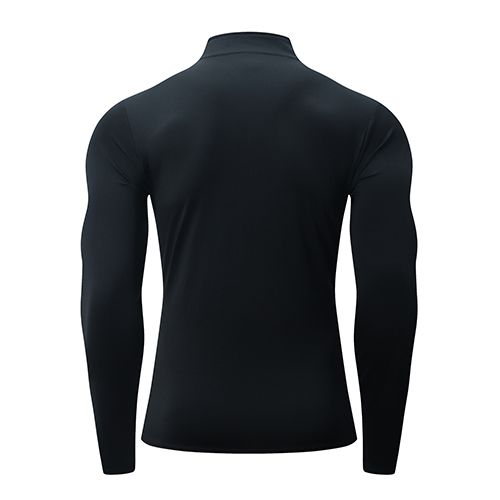 Yuerlian Fleece Men's Quarter Zip Pullover Sweatshirt Long Sleeve Shirt for Men  Workout Tops autumn
