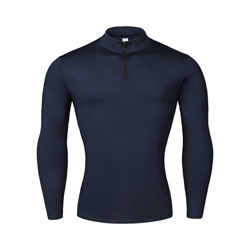 Yuerlian Fleece Men's Quarter Zip Pullover Sweatshirt Long Sleeve Shirt for Men  Workout Tops autumn