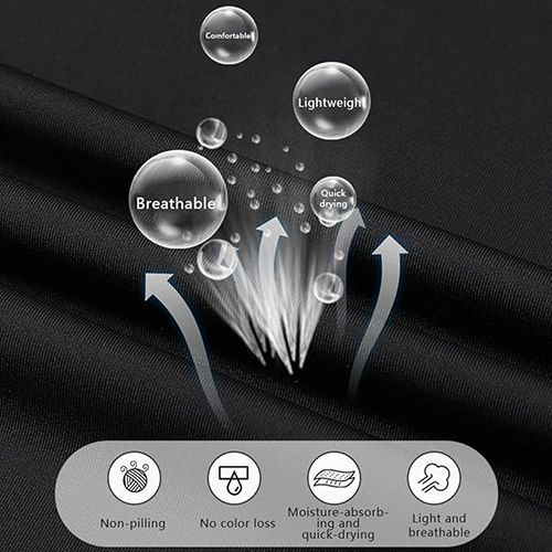 Yuerlian Fleece Men's Quarter Zip Pullover Sweatshirt Long Sleeve Shirt for Men  Workout Tops autumn