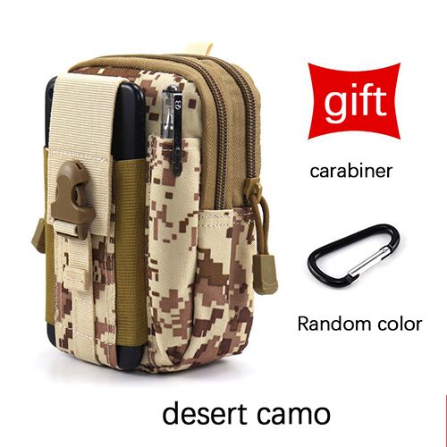 Tactical Molle Pouch, Universal EDC Waist Bag Belt Pouches, Outdoor Belt Bags Gear Tool Gadget Pocket with Cell Phone Holster