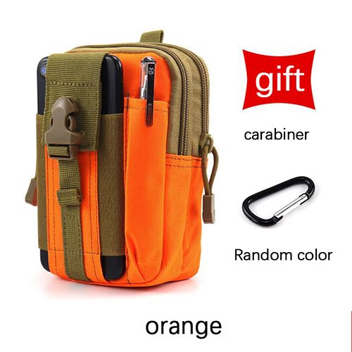 Tactical Molle Pouch, Universal EDC Waist Bag Belt Pouches, Outdoor Belt Bags Gear Tool Gadget Pocket with Cell Phone Holster