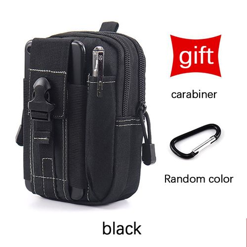 Tactical Molle Pouch, Universal EDC Waist Bag Belt Pouches, Outdoor Belt Bags Gear Tool Gadget Pocket with Cell Phone Holster