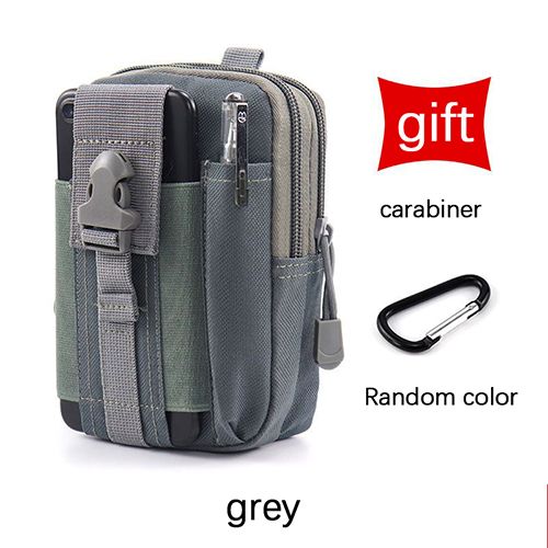 Tactical Molle Pouch, Universal EDC Waist Bag Belt Pouches, Outdoor Belt Bags Gear Tool Gadget Pocket with Cell Phone Holster