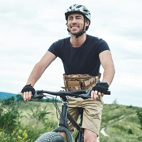 Tactical Waist Bag Military Fanny Pack,Waterproof Utility Belt Multi Pockets Storage for Hiking&Mountaineering&Camping&Riding&Fishing&Shooting&Cycling&Exploration