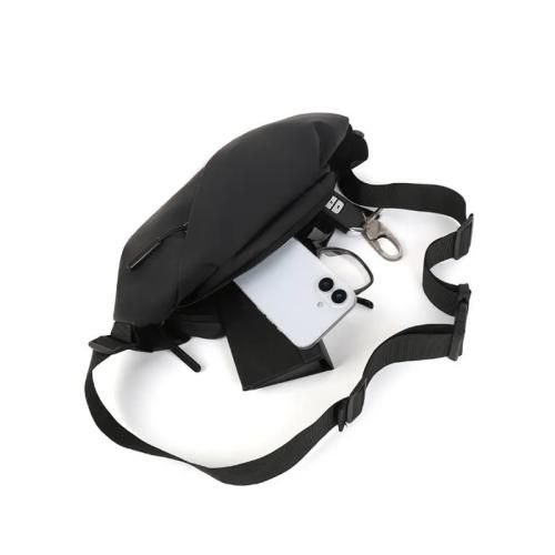 Sling Bag , Multi-pocket Crossbody Shoulder Chest Bag with Adjustable Shoulder Strap, Water-resistant Waist Fanny Pack for Men, Women, Travel, Daily Use, Cycling, Hiking, Small