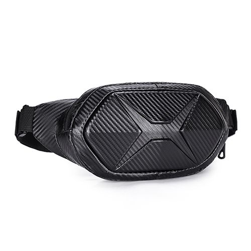 Outdoor Bag Hard Shell Fanny Pack for Men Women,tactical waist bag with shoulder straps with Adjustable Belt for Traveling Motorcycle riding waterproof shoulder bag