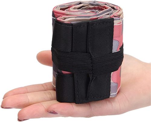 Portable Foldable Shopping Bag Large Capacity Multipurpose Storage Bag Sports Travel Shoulder Bag