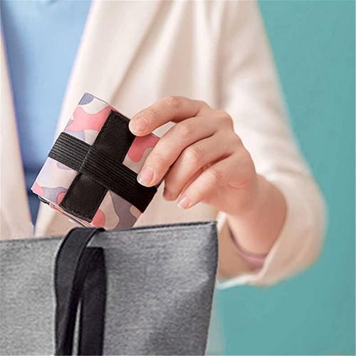 Portable Foldable Shopping Bag Large Capacity Multipurpose Storage Bag Sports Travel Shoulder Bag