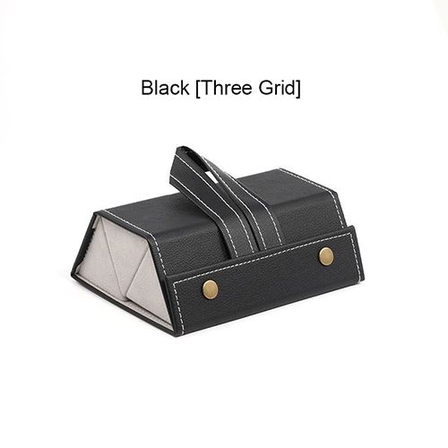 Sunglasses Travel Case,Portable Multiple Glasses box Foldable Eyeglasses Case，Suitable for men, women and girls who carry multiple pairs of glasses(Brown/Black)