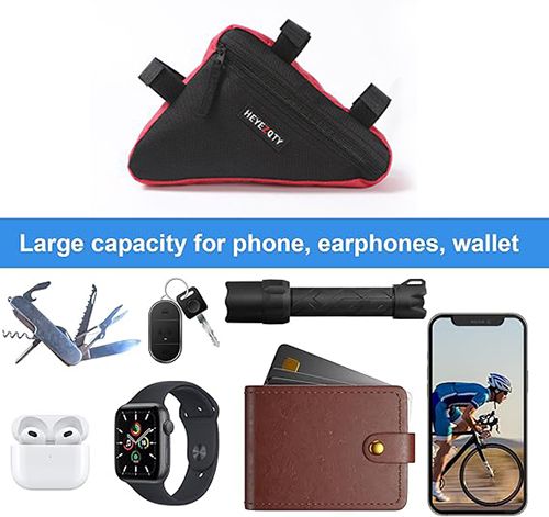 Sport Bicycle Bike Storage Bag Triangle Saddle Frame Pouch for Cycling.Bicycle Frame Bag,Cycling Accessories Pack