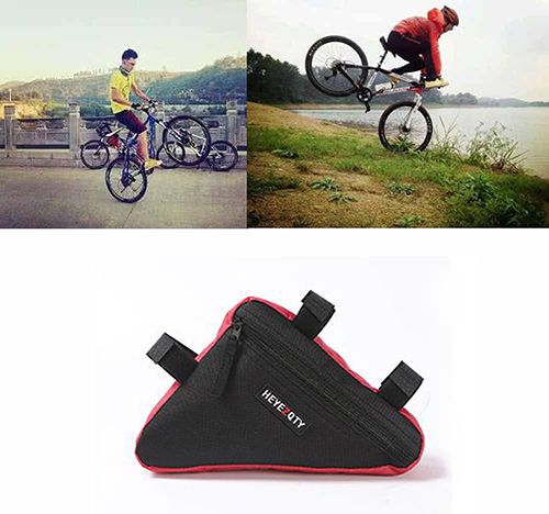 Sport Bicycle Bike Storage Bag Triangle Saddle Frame Pouch for Cycling.Bicycle Frame Bag,Cycling Accessories Pack