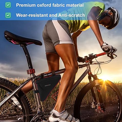 Sport Bicycle Bike Storage Bag Triangle Saddle Frame Pouch for Cycling.Bicycle Frame Bag,Cycling Accessories Pack