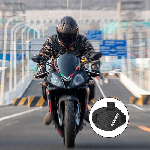 Motorcycle Motorbike Shift Pad, Shoe Boot Protector Cover, Useful Rubber Gear Shifter Accessories for Men Women, Black, Medium