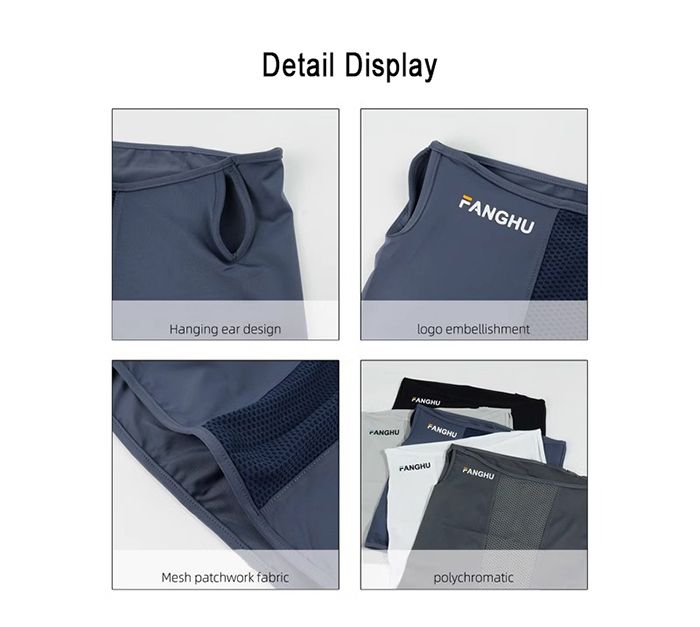 Face Mask Neck Gaiter: Sun Protection Scarf Breathable Cooling for Summer Outdoor Activities, Hiking, Cycling