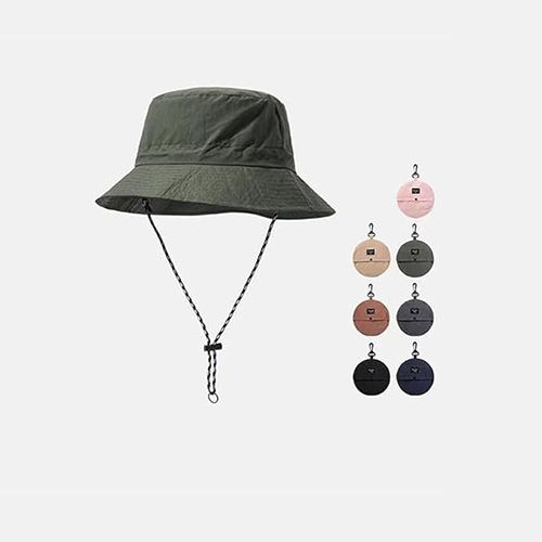 Men Women Outdoor Quick Dry Packable Bucket Hat for Sun Protection, Safari, Hiking, Fishing - Summer Boonie