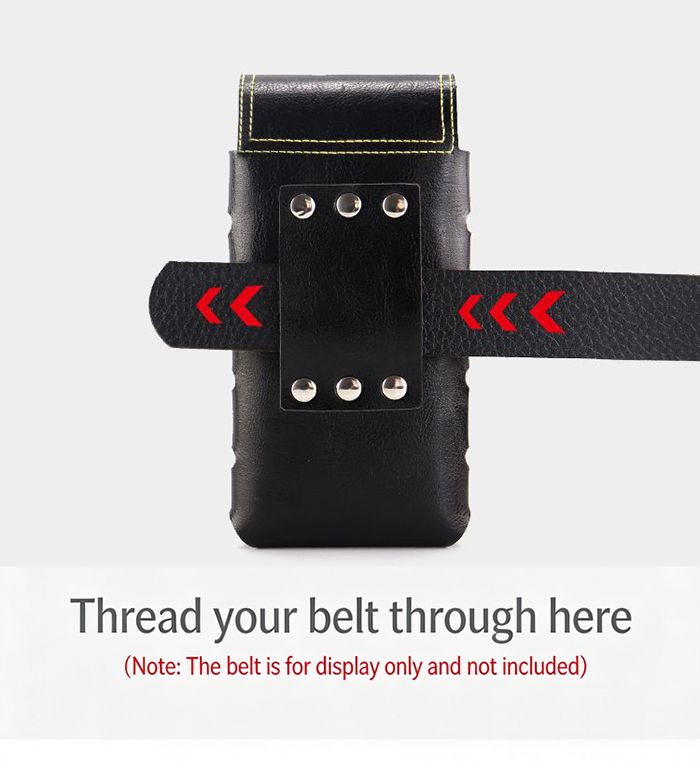 Mobile phone bag, men's multifunctional, can be worn through belt waist bag, outdoor,horizontal  Mini Waist Packs mobile phone wallet.Leather Vertical Men Cell Phone Holster Wallet.