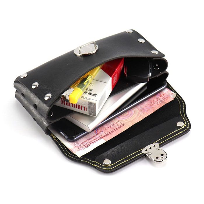 Mobile phone bag, men's multifunctional, can be worn through belt waist bag, outdoor,horizontal  Mini Waist Packs mobile phone wallet.Leather Vertical Men Cell Phone Holster Wallet.