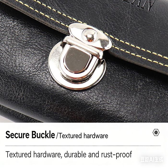 Mobile phone bag, men's multifunctional, can be worn through belt waist bag, outdoor,horizontal  Mini Waist Packs mobile phone wallet.Leather Vertical Men Cell Phone Holster Wallet.