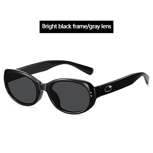 Retro Oval Sunglasses for Men & Women – UV400 Protection, 6 Colors, Lightweight PC Frame, Trendy Shades for Vacation, Fashion, Party, Casual Wear, 90s Aesthetic Unisex Eyewear