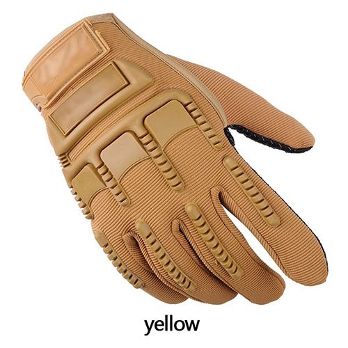 Outdoor Tactical Gloves Full finger for Men   Anti-Slip Grip for Motorcycle Riding Work and Sports Protection Windproof