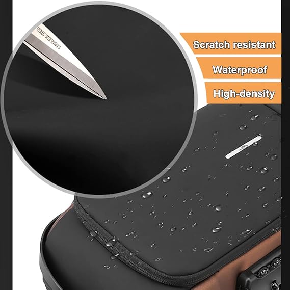 Men's Sling Backpack with USB Charging Port & Anti-Theft Lock: Waterproof Nano Fabric, Reflective Strap – Ideal for Commuting, Travel, Work & Outdoor Activities for Modern Men