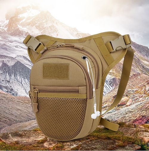 Oxford Drop Leg Bag For Men Hip Bum Belt Fanny Pack Waist Travel Riding Motorcycle Crossbody Shoulder Bags drop leg bag