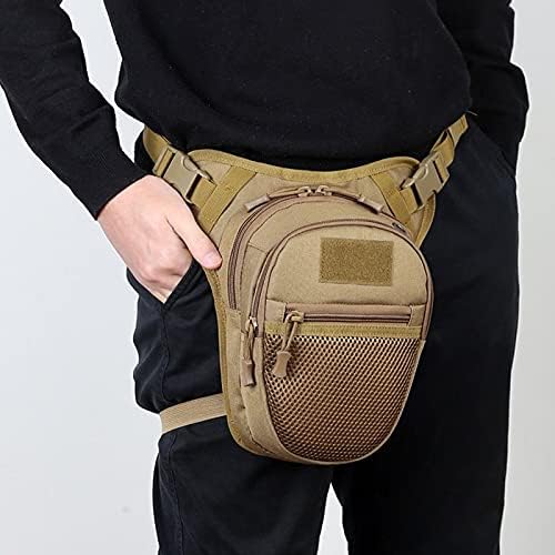 Oxford Drop Leg Bag For Men Hip Bum Belt Fanny Pack Waist Travel Riding Motorcycle Crossbody Shoulder Bags drop leg bag