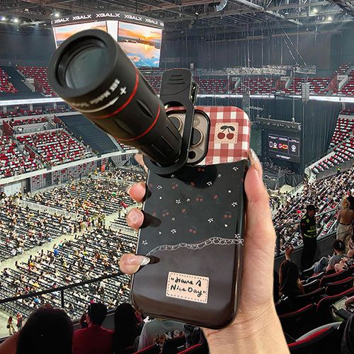 18/28/36/64X Telephoto Lens Kit for iPhone and Android Cell Phones, Long Focus Telephoto Phone Lens with Universal Clip, Suitable for Outdoor Picture Video Taking