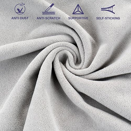 Self-Adhesive Magic Cloth Makeup Bag, Portable Protective  Pouch, Camera Lens Wrap, Stylish Travel Organizer for Beauty Essentials, Travel, Gifts & Daily Use  storage bag